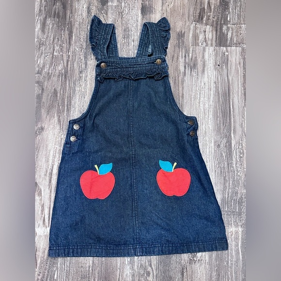 Cynthia Rowley Denim Apple Back to School Jumper - Picture 1 of 3